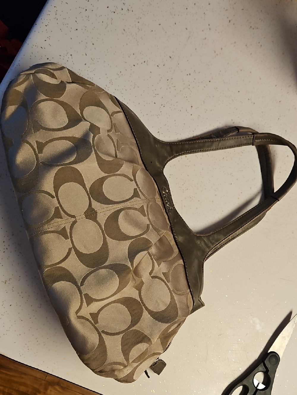 Coach Lexi Signature Shoulder Bag